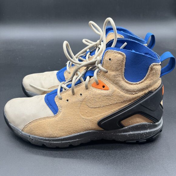 Nike Koth Ultra Mid 749484 224 Mens Shoes Boots Trainers Leather Brown Size 8 41 - Picture 7 of 12